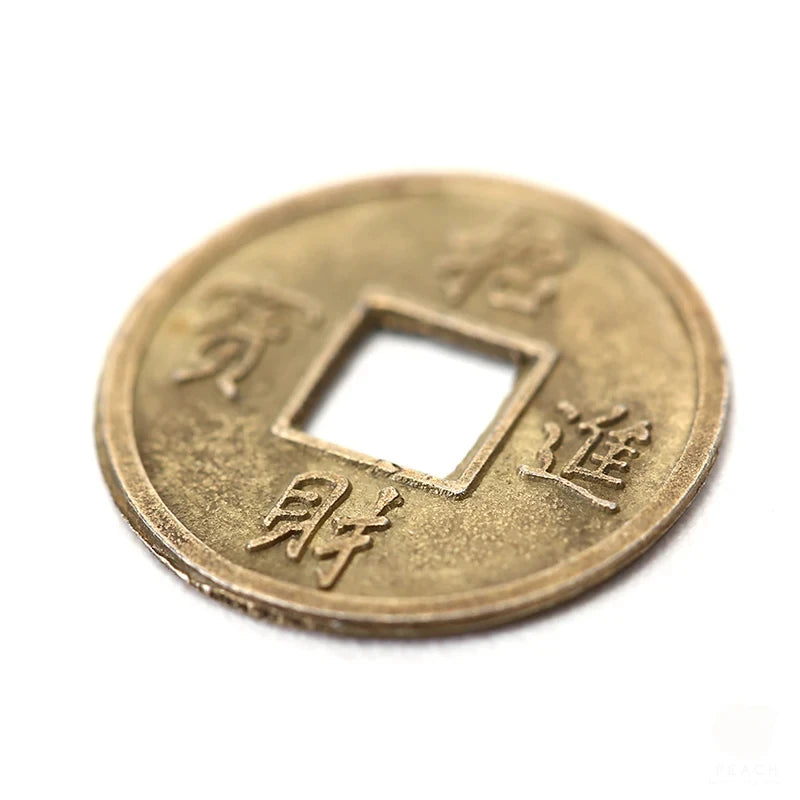 Chinese I Ching Feng Shui Collectible Coins – Decorative Metal Charms