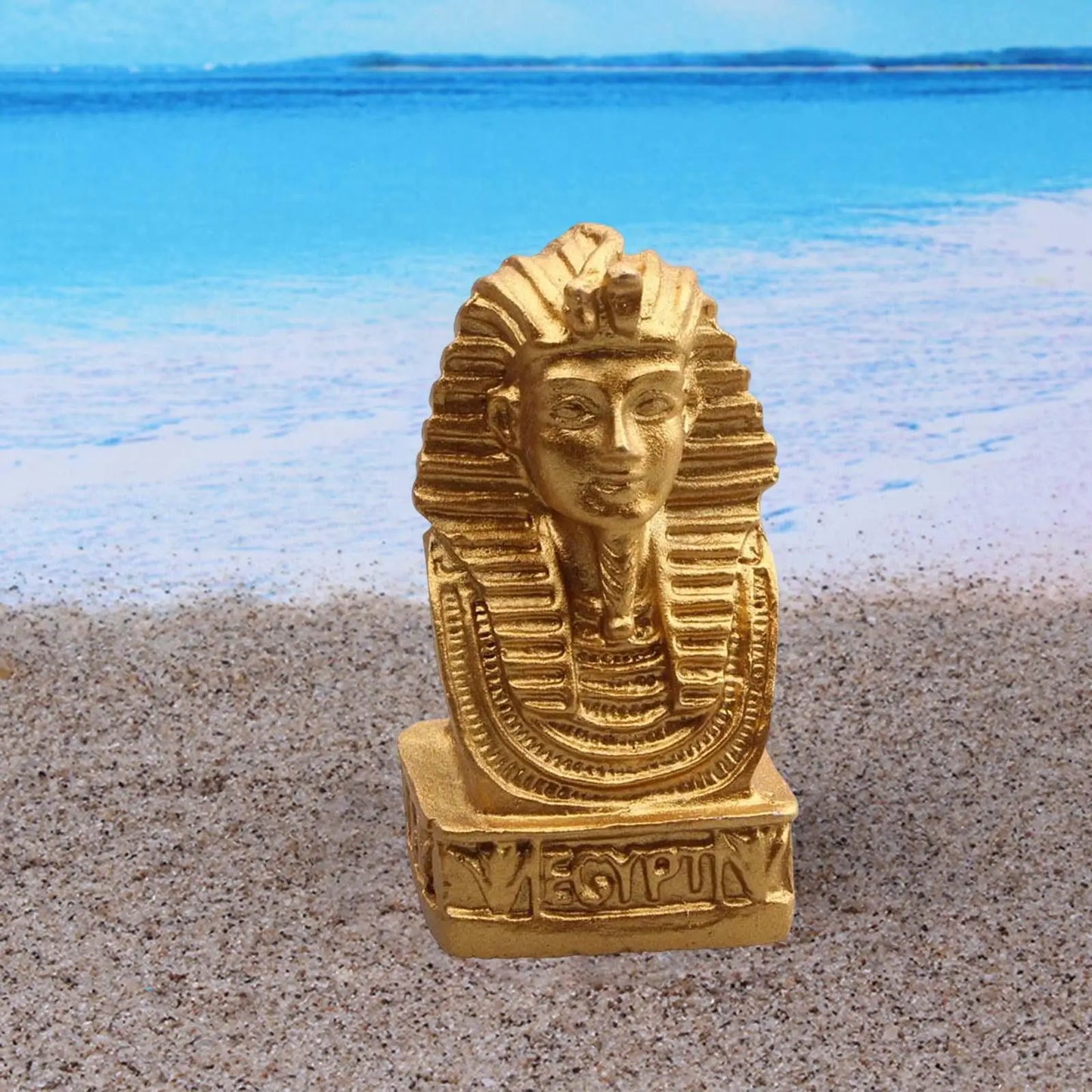 Ancient Egypt Queen Figurine – Resin Sculpture for Home & Office Decor